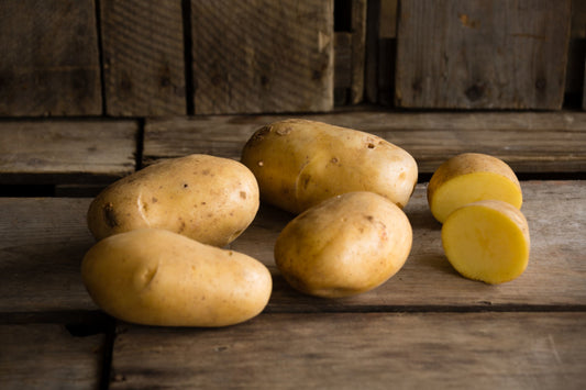 Pommes de terre à chair jaune biologique